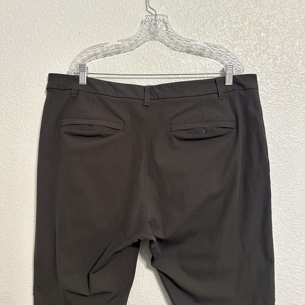 Lululemon Commission Pants Mens 40 Gray Classic Fit Stretch Comfort Casual - Picture 5 of 15